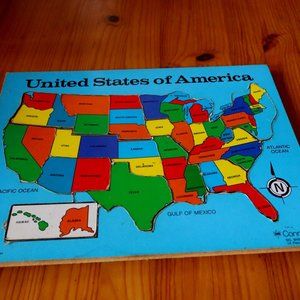 Connor Toy 14 Piece United States of America Puzzle